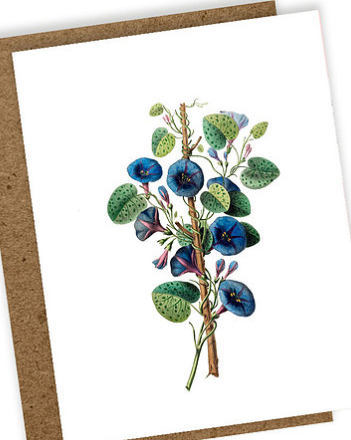 Folding card - mini greeting card