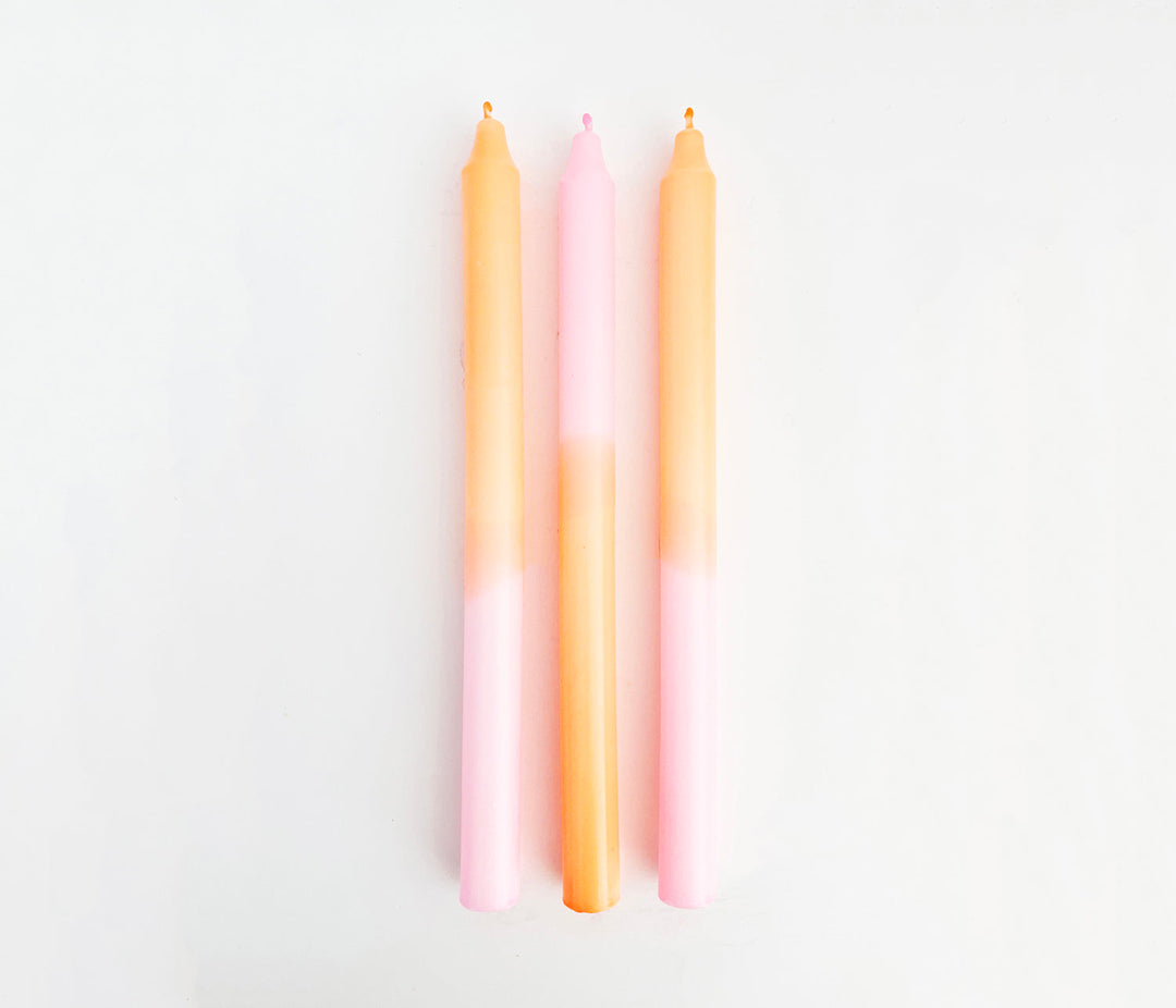 Dip Dye Candle