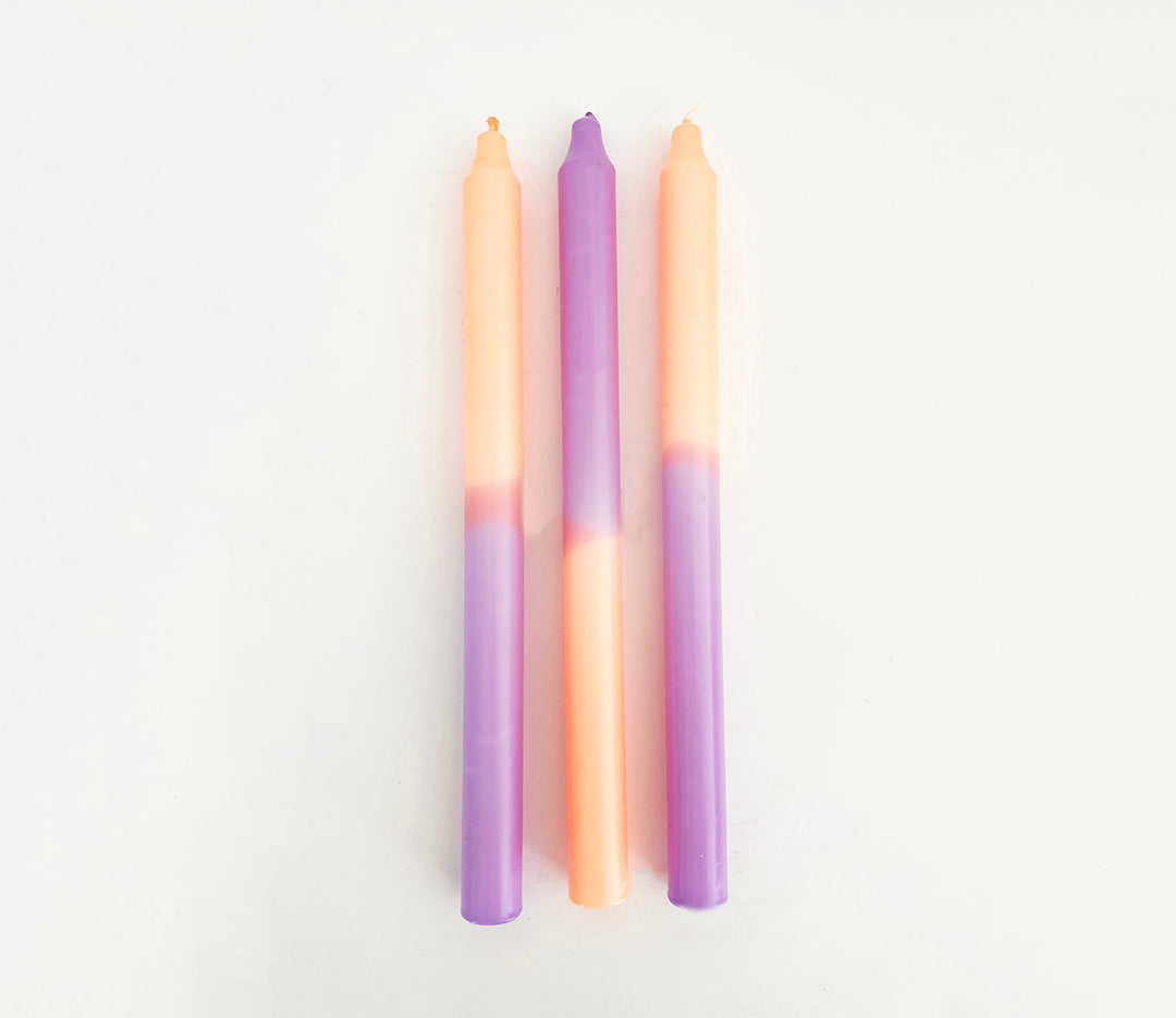 Dip Dye Candle