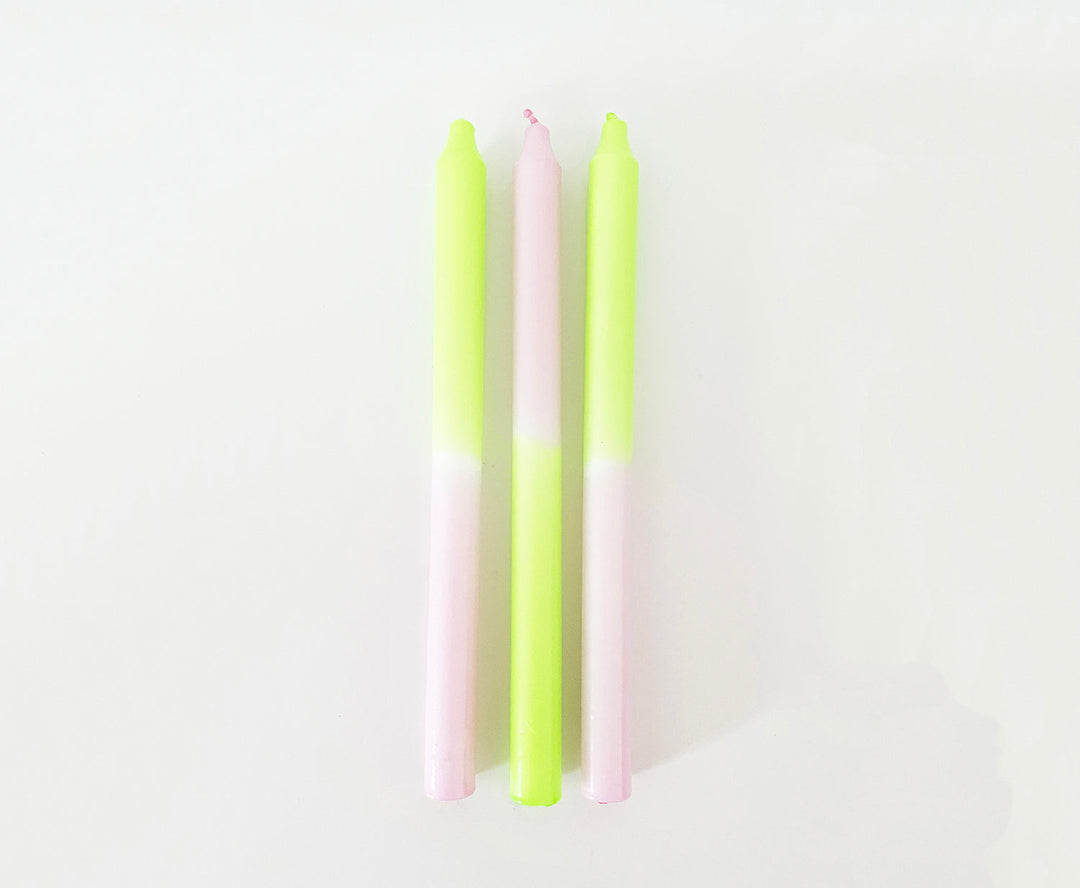 Dip Dye Candle