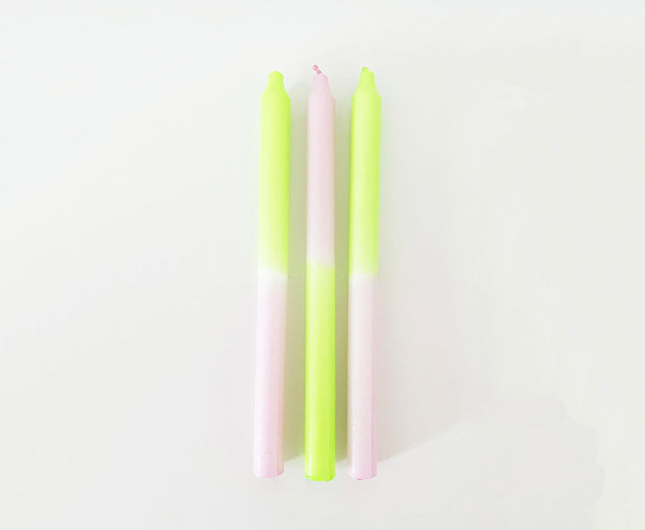 Dip Dye Candle