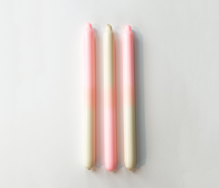 Dip Dye Candle