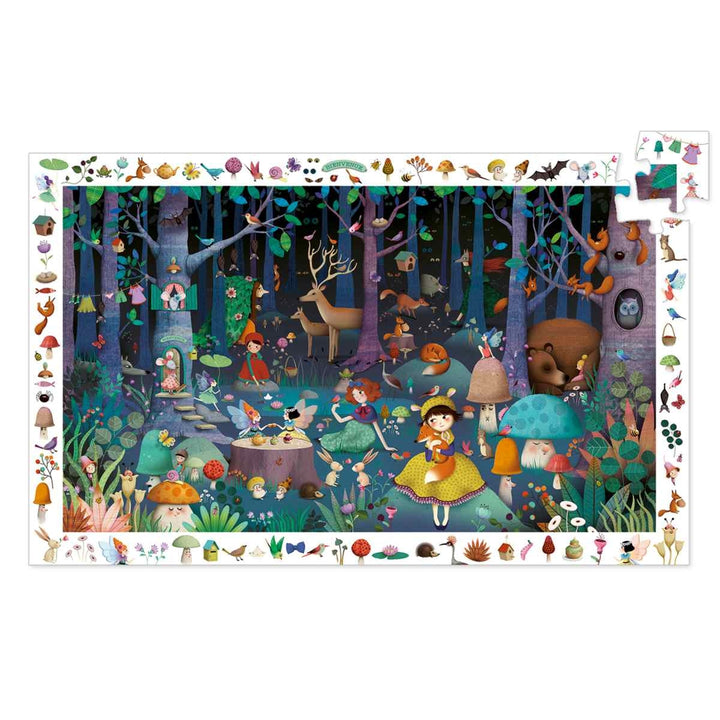 Wimmelpuzzle 100 Teile mit Poster