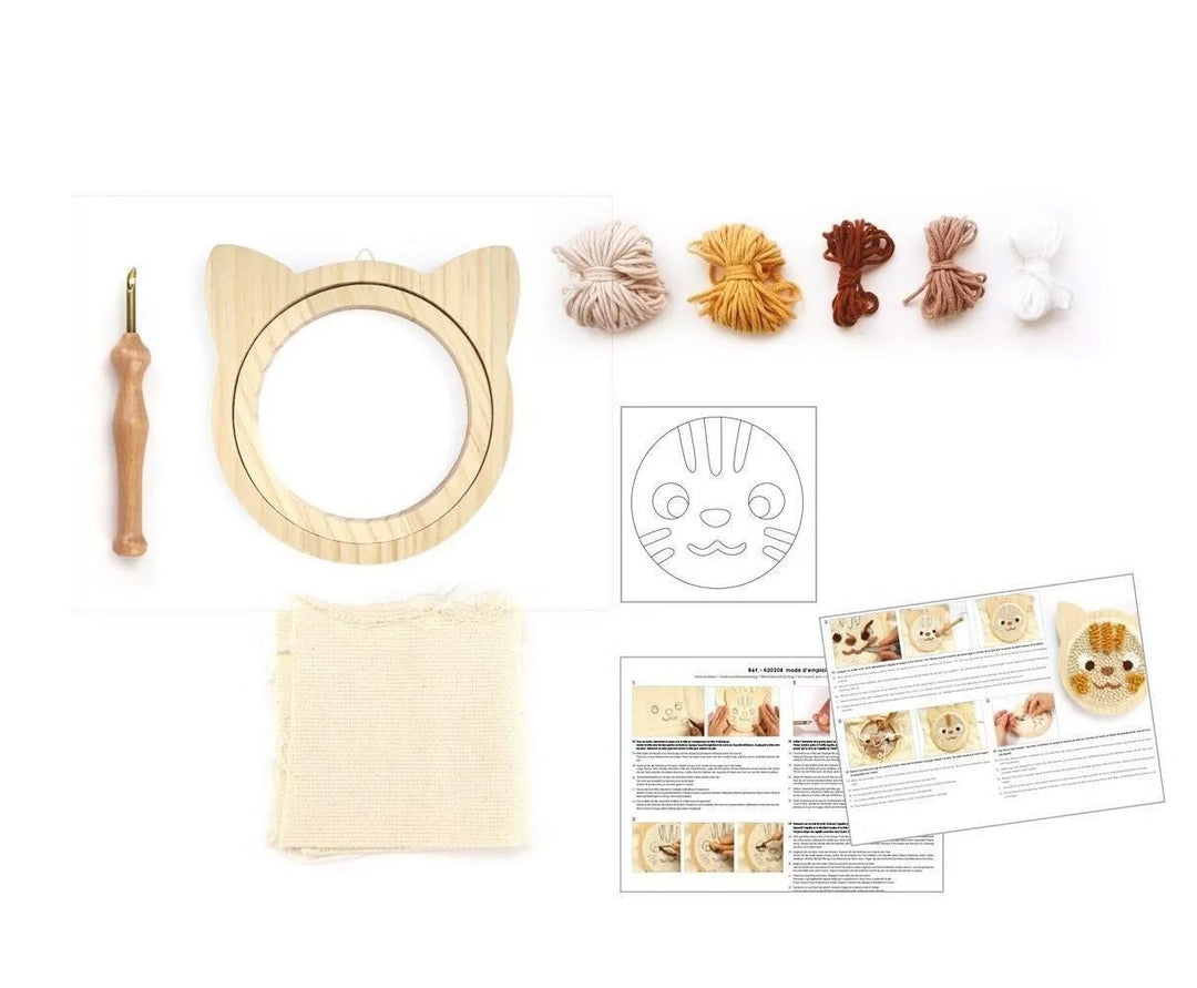 DIY Punch Needle KIT - Cat
