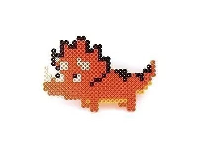 Iron-on beads Perlou Dinosaur Box