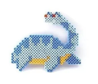 Iron-on beads Perlou Dinosaur Box