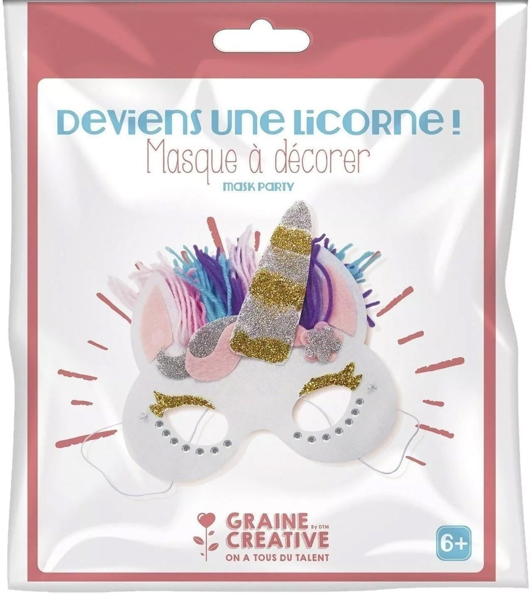 DIY Felt Mask Set - Unicorn