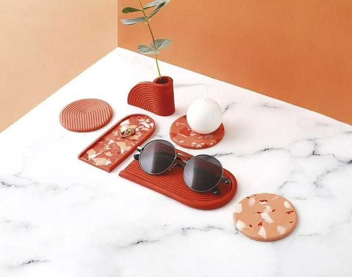 Fimo Home Decoration Set - Terracotta