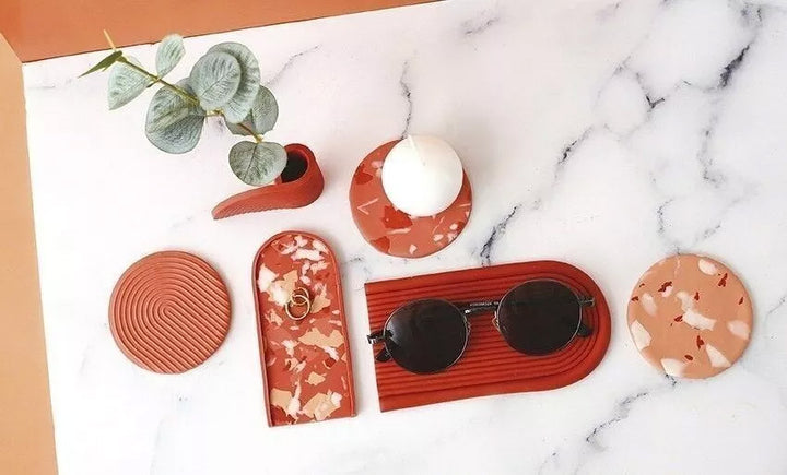 Fimo Home Decoration Set - Terracotta