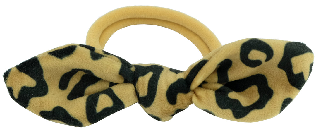 Hair bow Milly Leo print