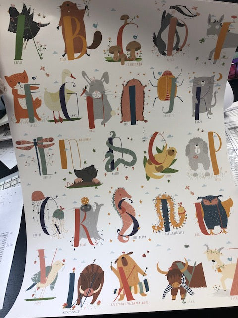 ABC Poster - DIN A2