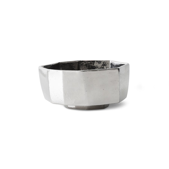 Chrome Bowl Mid – Ceramic bowl with chrome glaze, medium size