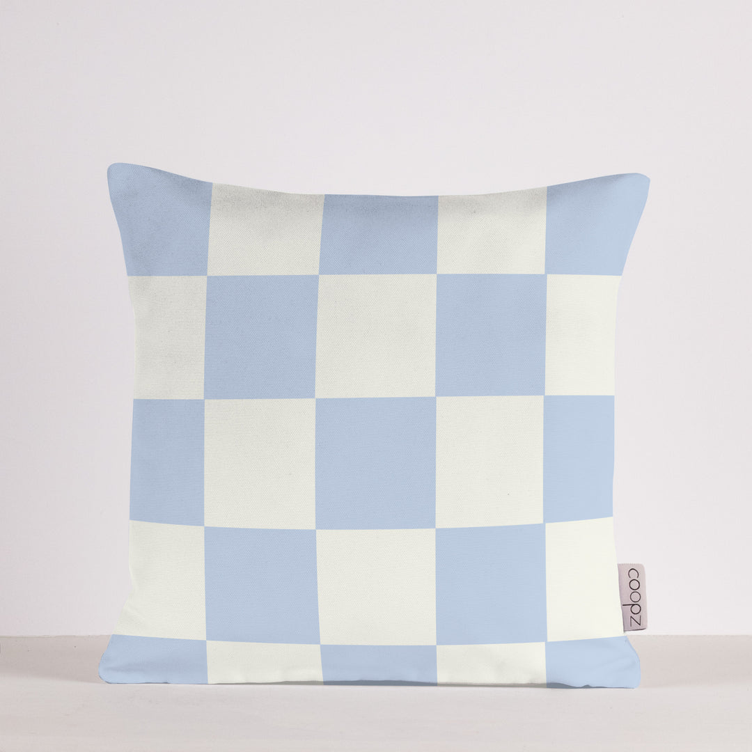 Pillowcase Check Light Blue