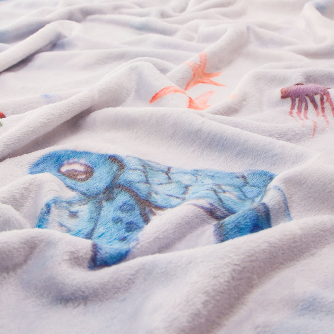 Kuscheldecke Unterwasserwelt
