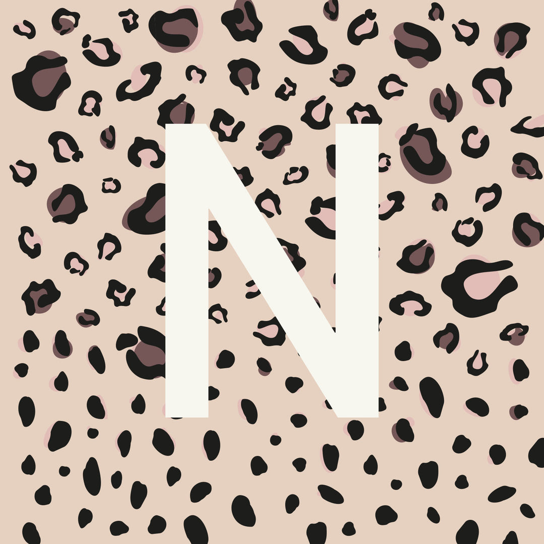 ABC cushion cover nude
