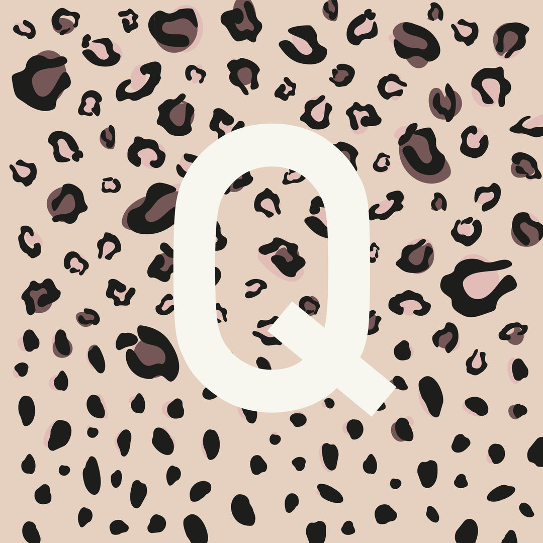 ABC cushion cover nude