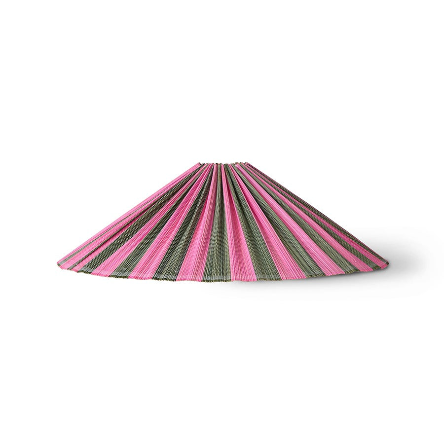 Pleated Lampshade Camellia – Bamboo, Ø 44 cm