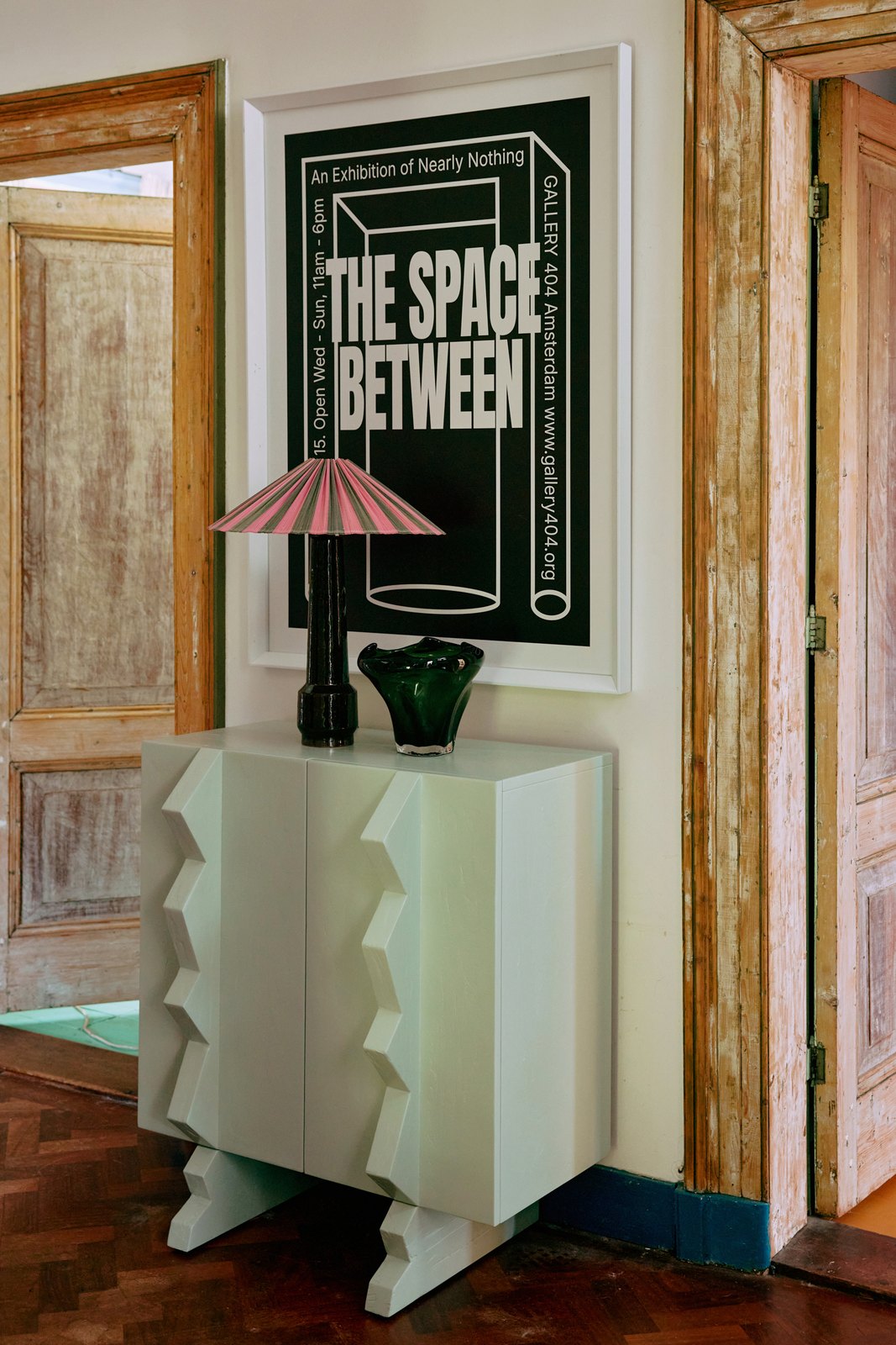 Pleated Lampshade Camellia – Bamboo, Ø 44 cm