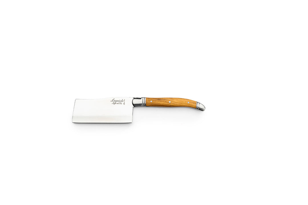 Luxury Line cheese knife set olive wood