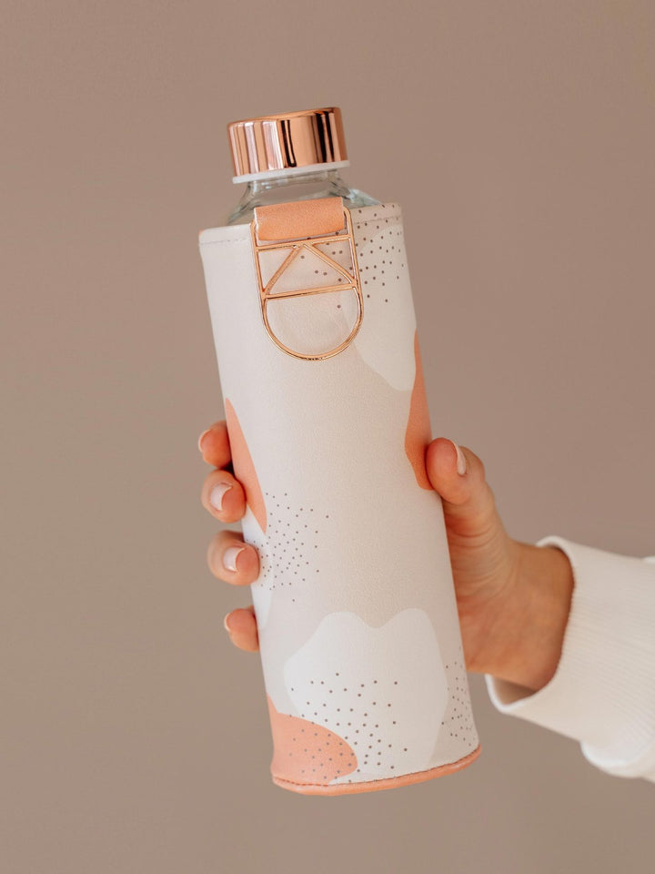 Mismatch Glasflasche mit Kunstlederhülle 750ml