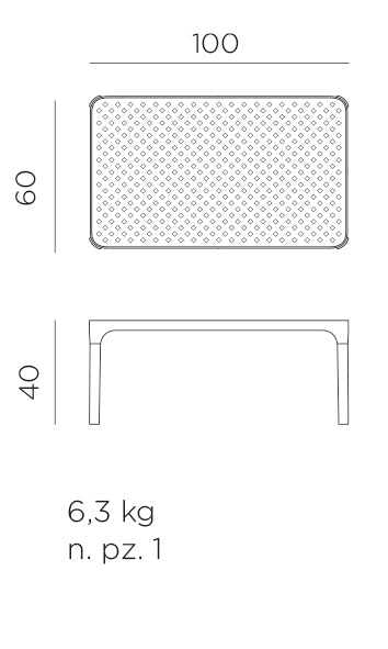 Tisch NET 100