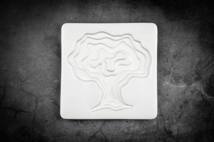 Ceramic olive oil bowl tree