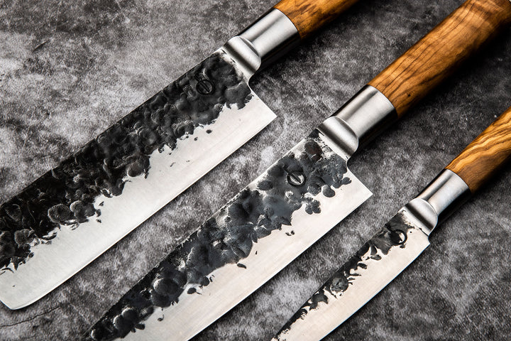 Forged Olive 3-teiliges Messerset