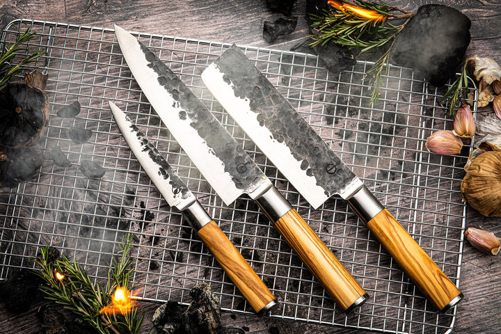 Forged Olive 3-teiliges Messerset