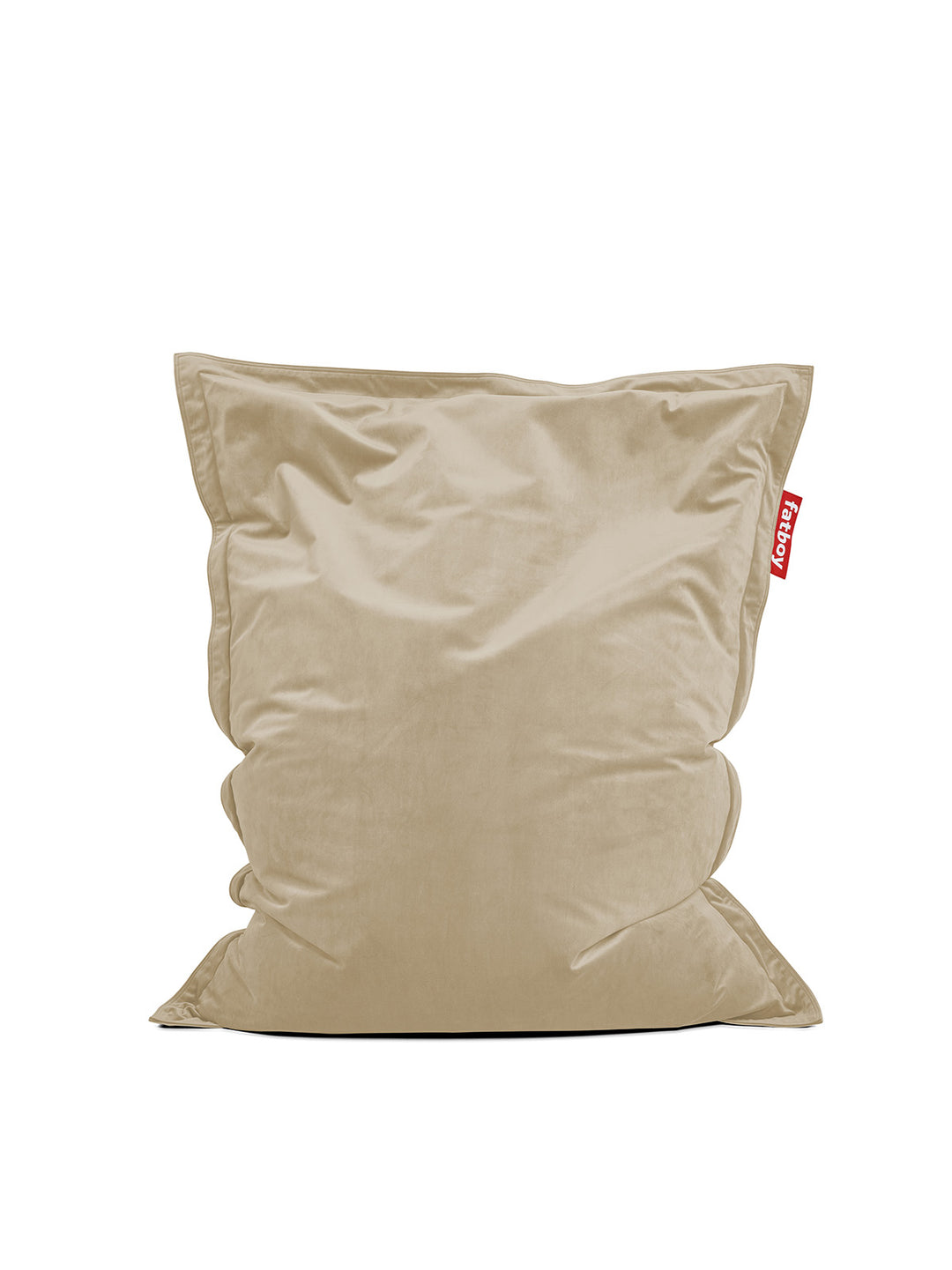 Slim velvet beanbag