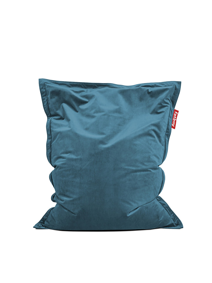 Slim velvet beanbag