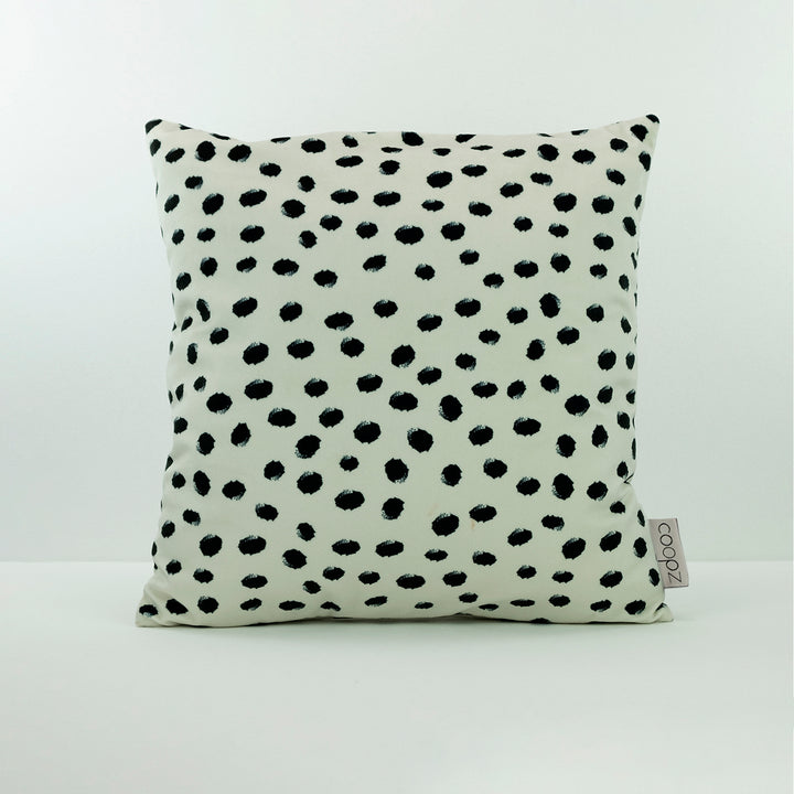 Kissenbezug Cheetah Dots Velvet Offwhite
