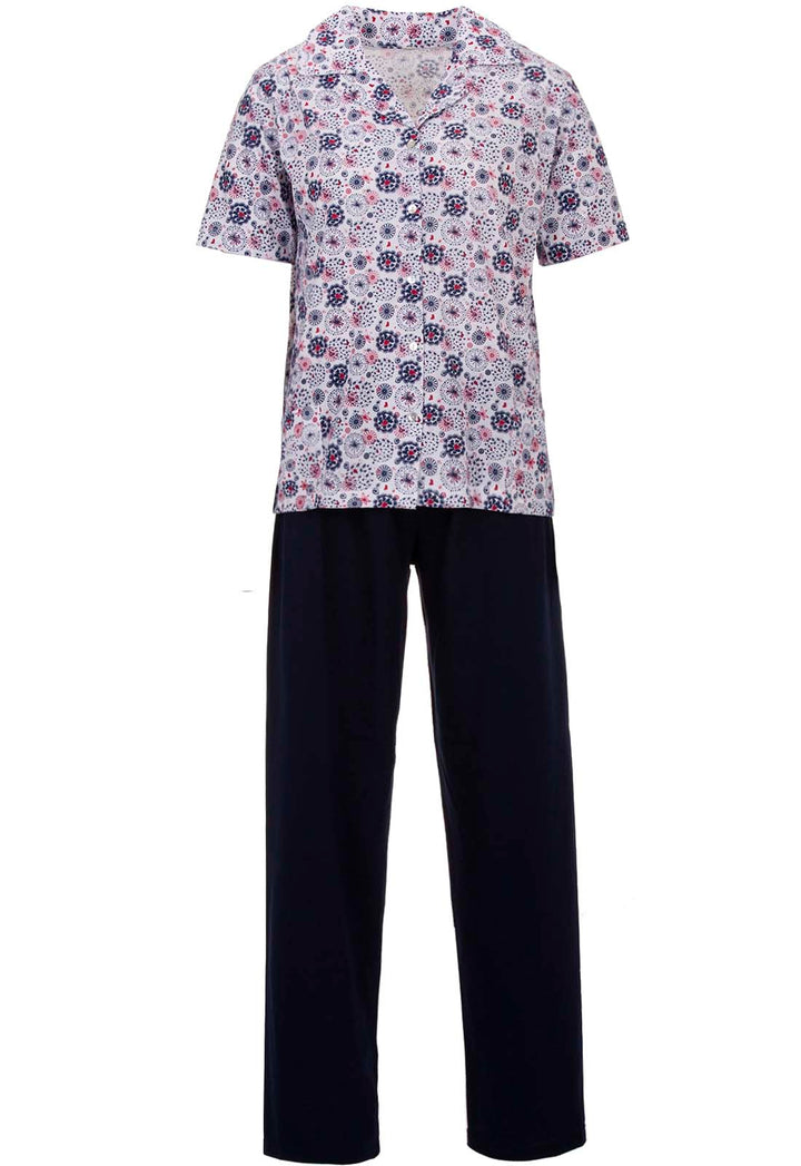 Pajama Set Short Sleeve - Graphic Print