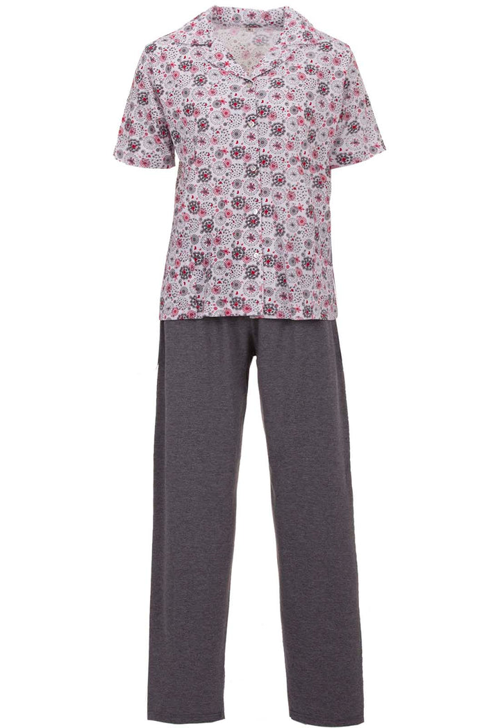 Pajama Set Short Sleeve - Graphic Print