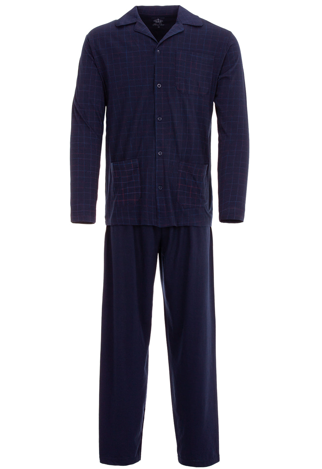 Pajama Set Long Sleeve - Checked