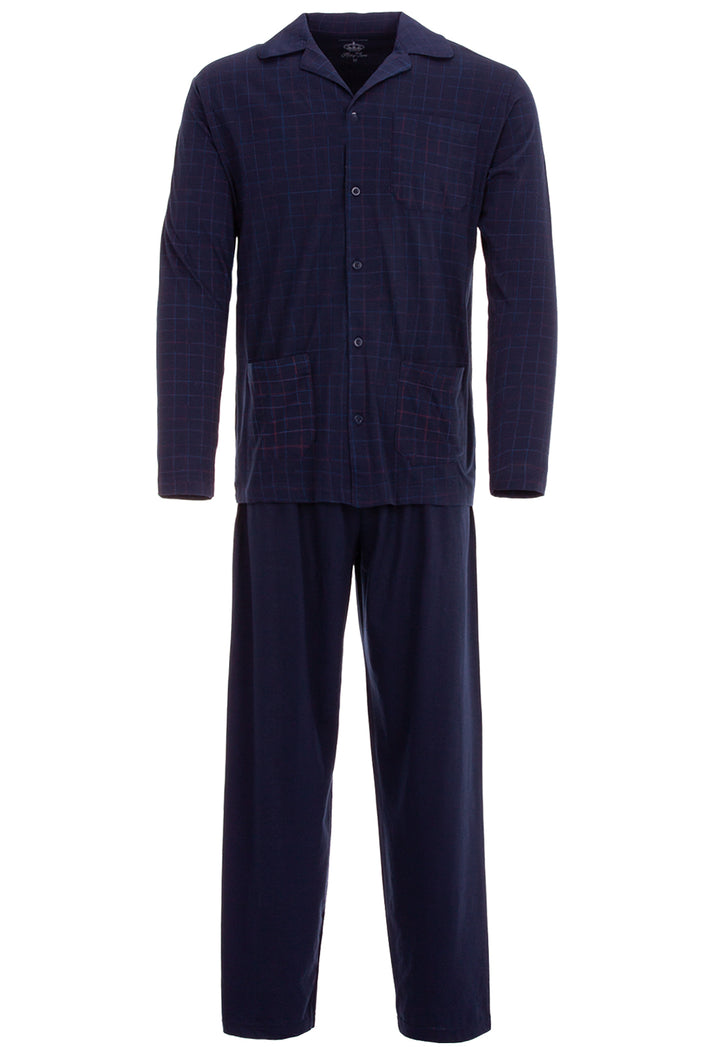 Pajama Set Long Sleeve - Checked