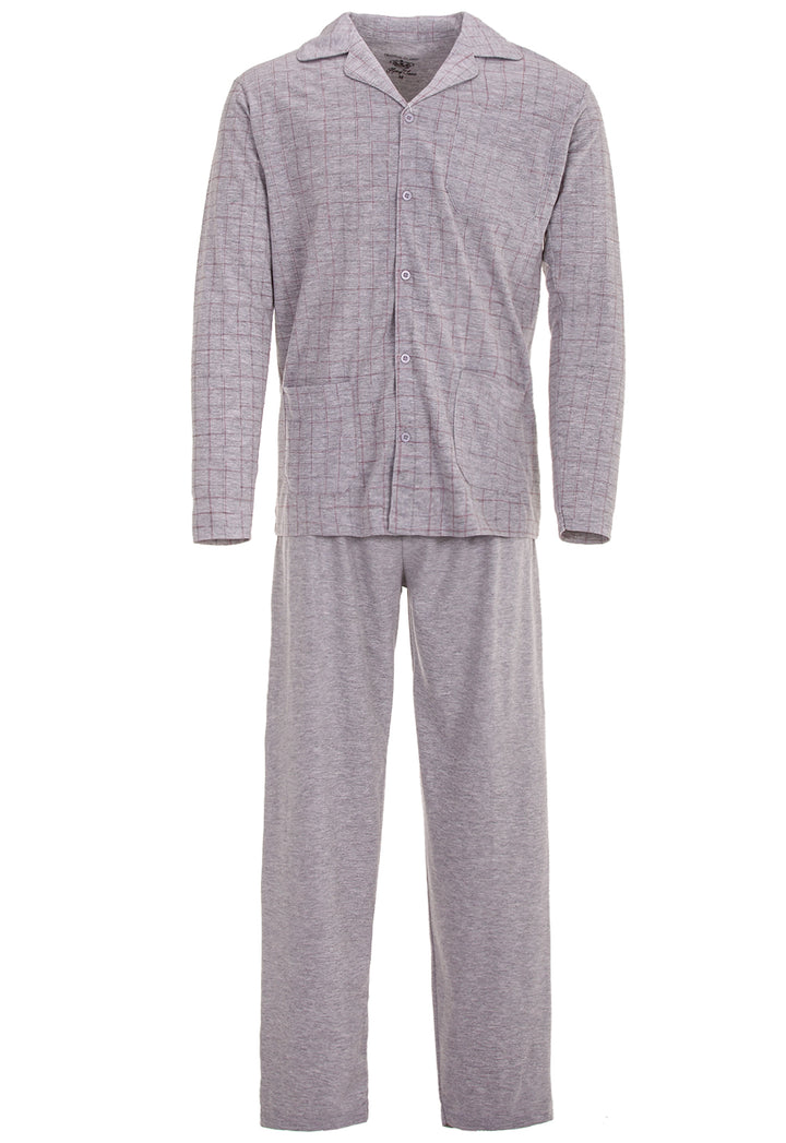 Pajama Set Long Sleeve - Checked