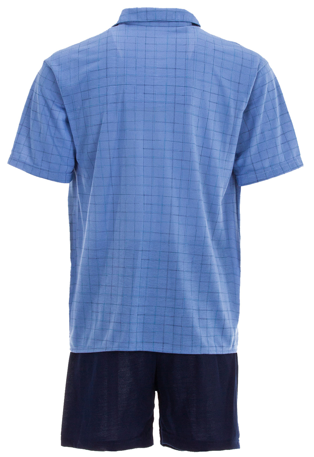 Pyjama Set Kurz - Kariert 3XL-5XL