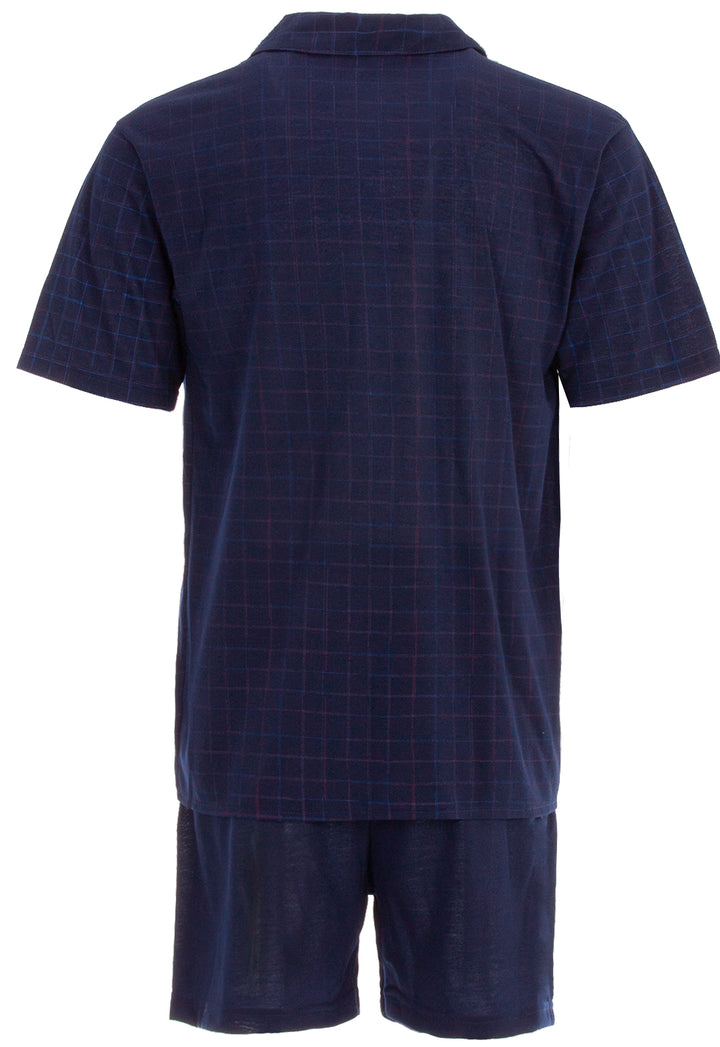 Pyjama Set Kurz - Kariert 3XL-5XL