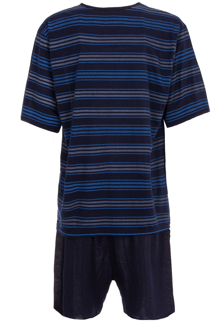 Pyjama Set Kurz - Gestreift 3XL-5XL