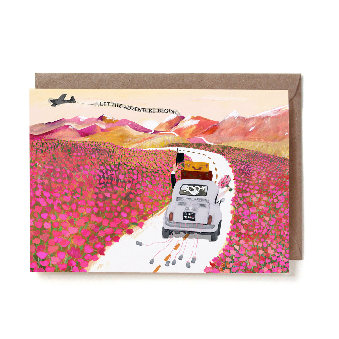 Marriage Adventure folding card