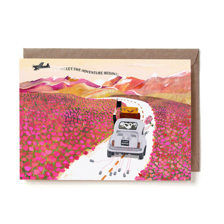 Marriage Adventure folding card