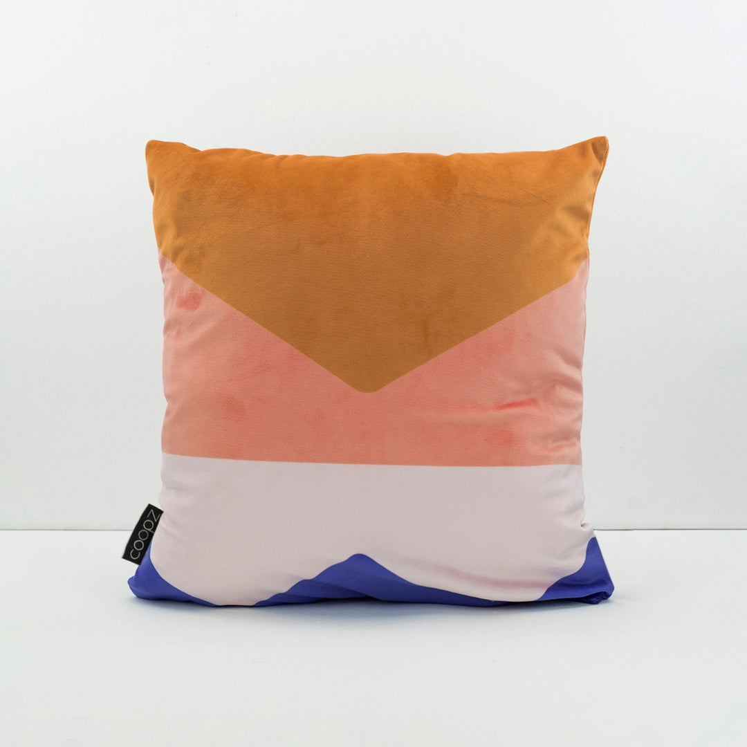 Cushion Cover Letter Velvet Pink