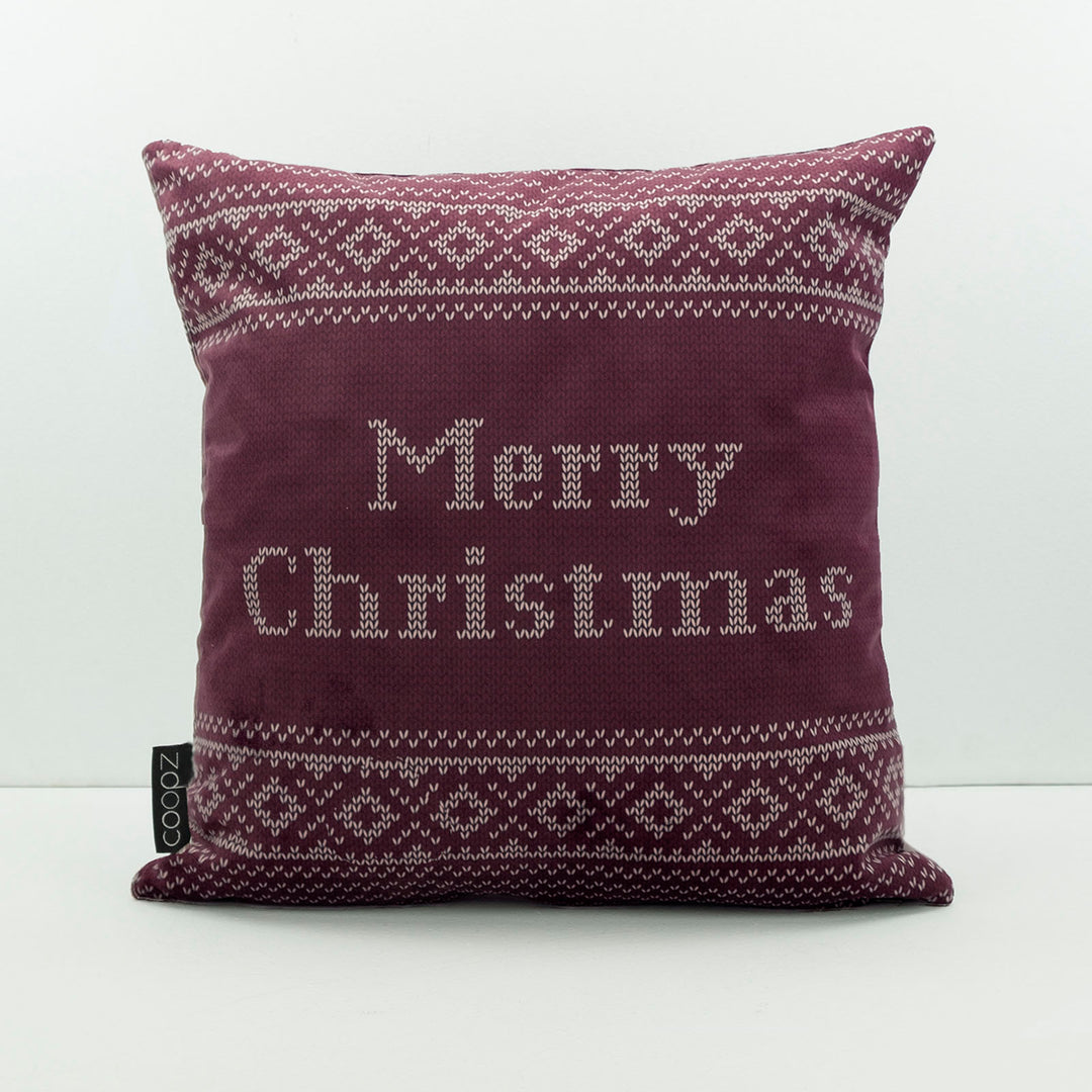 Weihnachtskissen Merry Christmas R