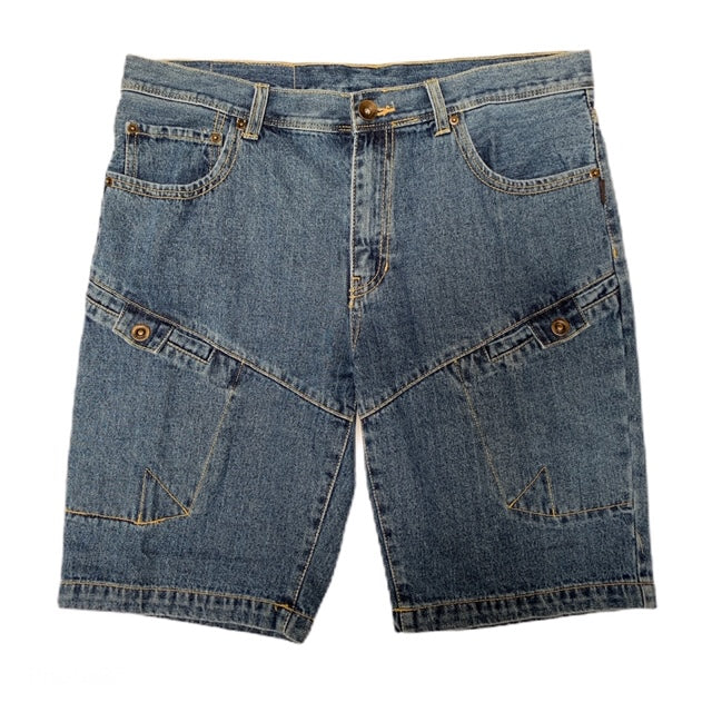Jeans shorts - side pockets