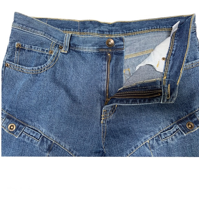 Jeans shorts - side pockets