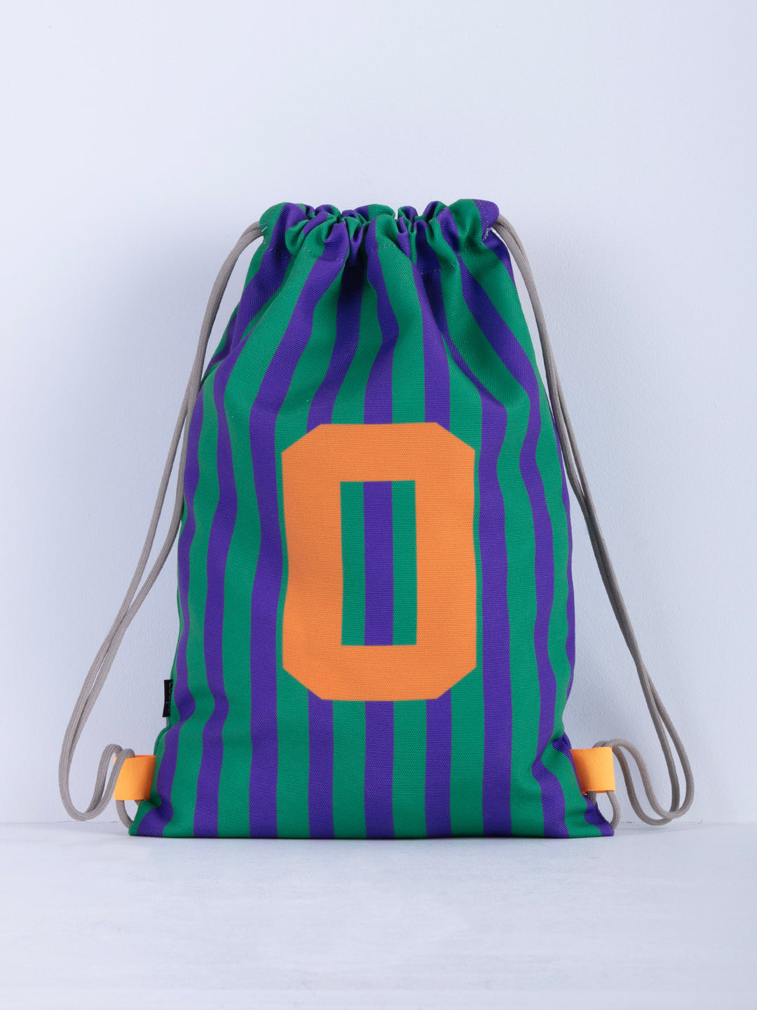 Letterbag Stripe green/purple