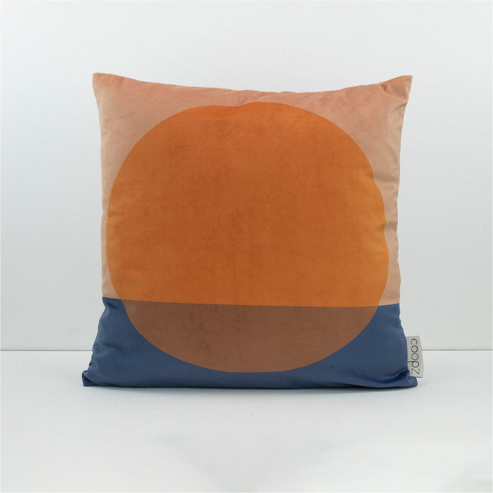 Kissenbezug Sunset Velvet Orange