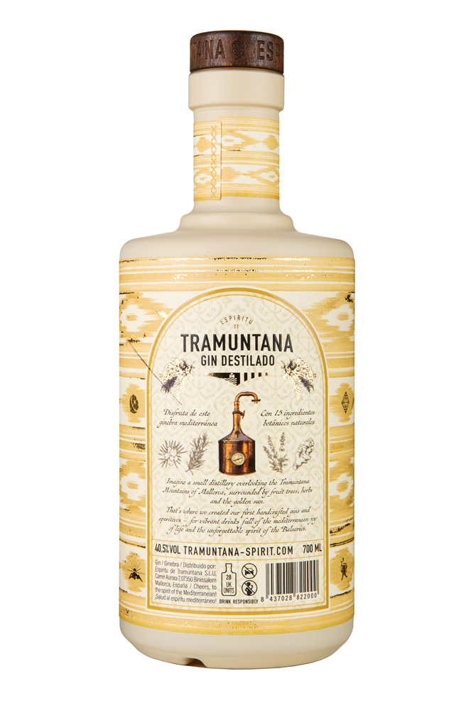 Tramuntana Gin Destilado Original Dry