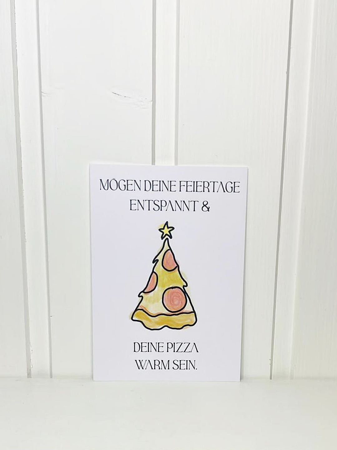 TrueStudio Christmas Card - Pizza