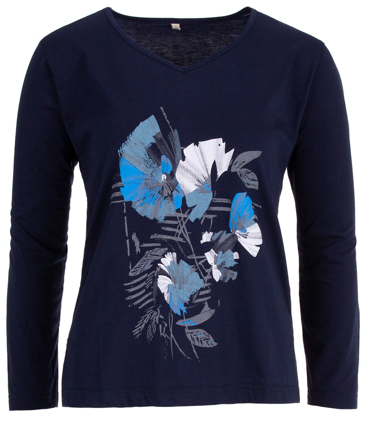 Long sleeve shirt - floral print